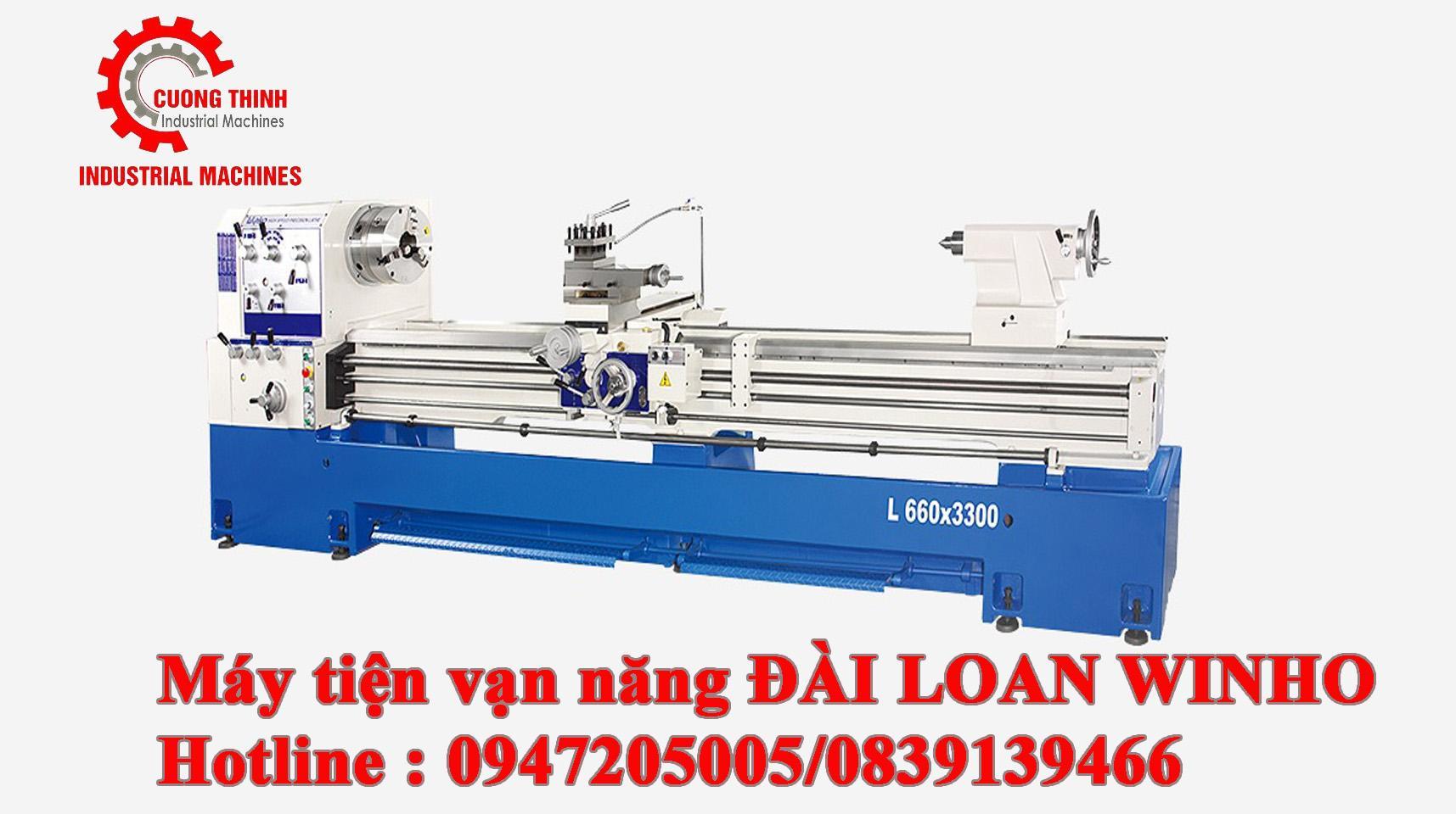 Máy tiện Đài Loan Winho – Giải pháp gia công cơ khí chính xác cho xưởng sản xuất hiện đại