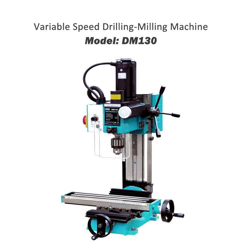 DM130 – MÁY KHOAN PHAY MINI CHO NGƯỜI MỚI BẮT ĐẦU VÀ XƯỞNG NHỎ