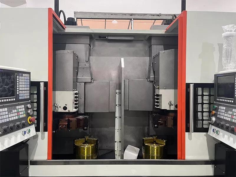 máy tiện cnc đứng