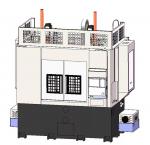 GV400 / GV500 – Máy tiện CNC đứng kiểu trục chính đảo, tổ hợp tiện hai mặt